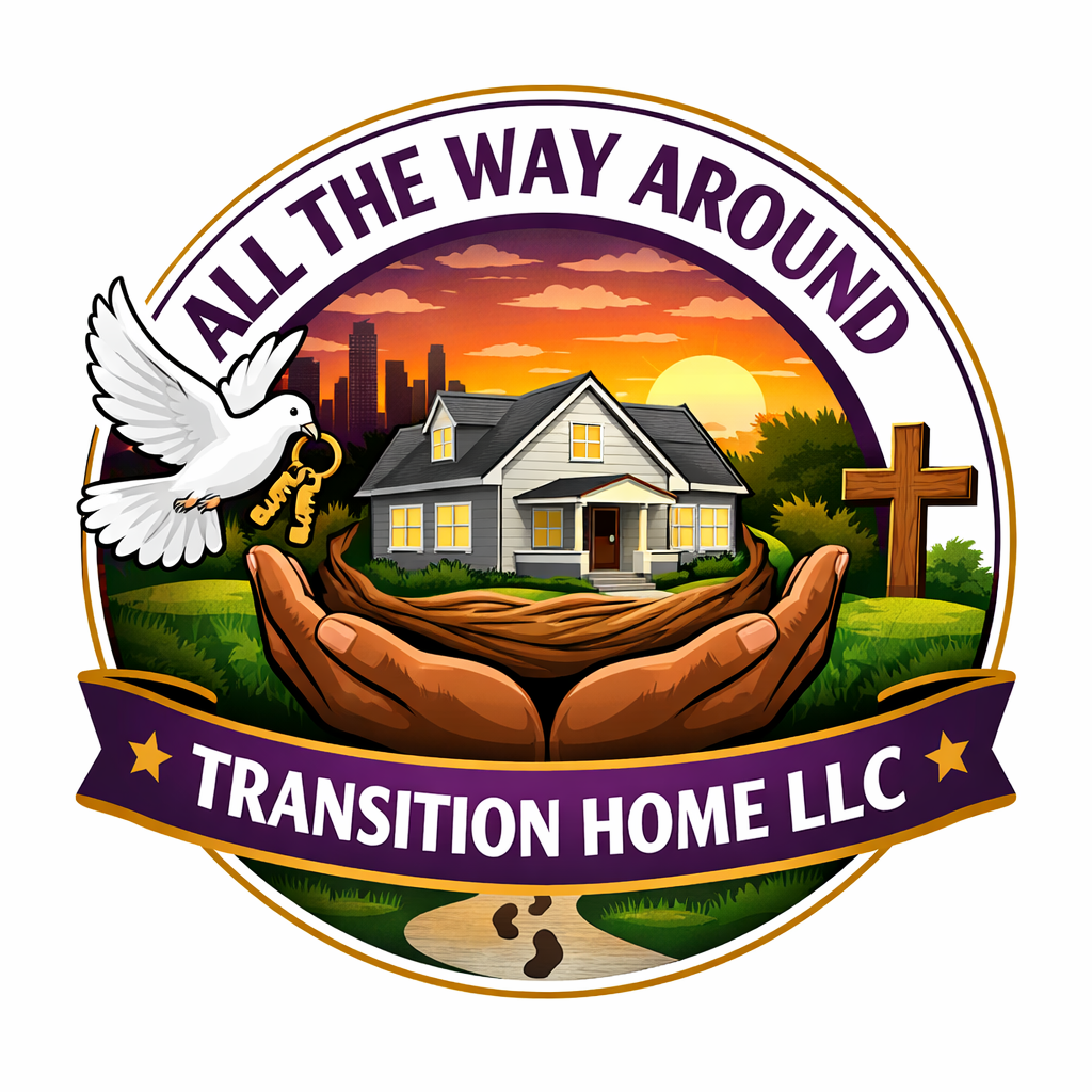 All The Way Around Transition Home Logo